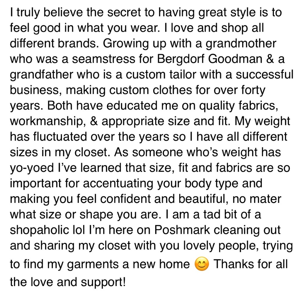 Hi I’m Victoria, welcome to my closet :)